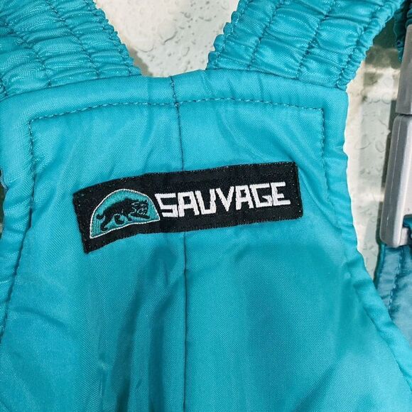 Sauvage (inspired By Dior) Green Toddler Snow Suit Snow Bib size OS - Picture 2 of 15